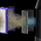 Multi-layer filters trap 99.3 percent of unwanted airborne particles and gases, while an upgraded Cryptomic version also removes formaldehyde emitted by-products around a home.